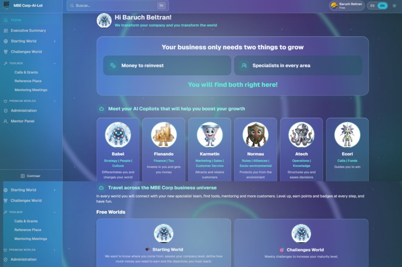 MBE Corp-Ai-Lot – screenshot 1