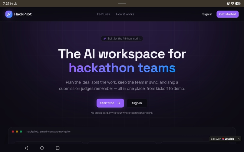 HackPilot – screenshot 1