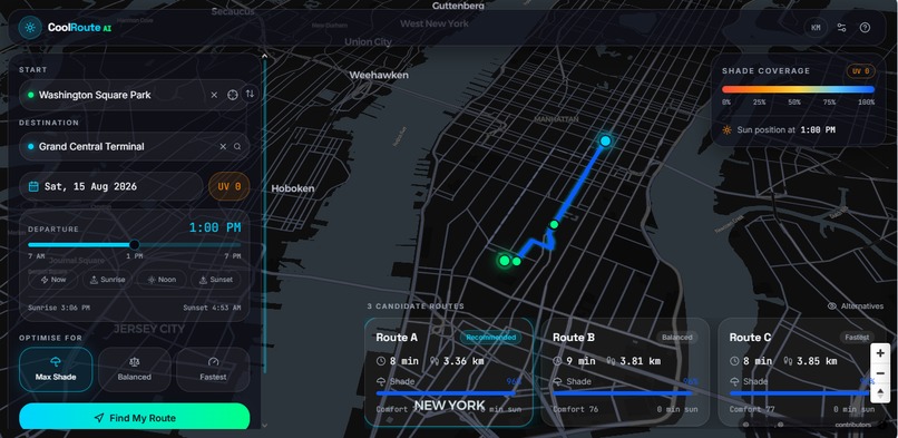 CoolRoute Ai – screenshot 1
