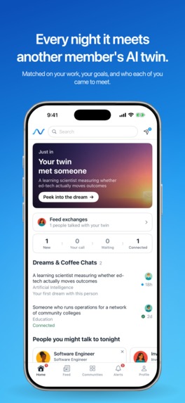 Noctral: AI Twin Networking – screenshot 3