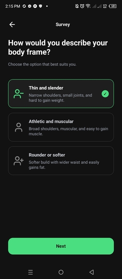 SomatoLab: AI Fitness & Nutrition for Your Body Type – screenshot 3