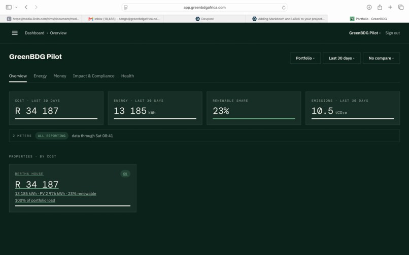 AI-Enabled ESG Data Optimisation – screenshot 8