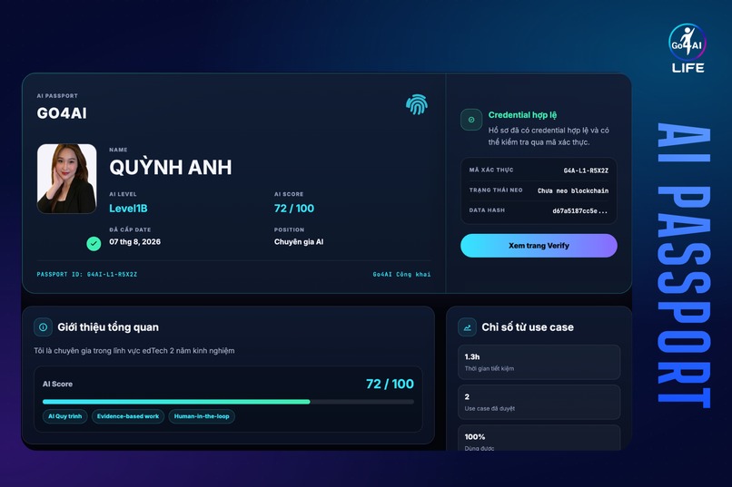 GO4AI AI Passport – screenshot 3