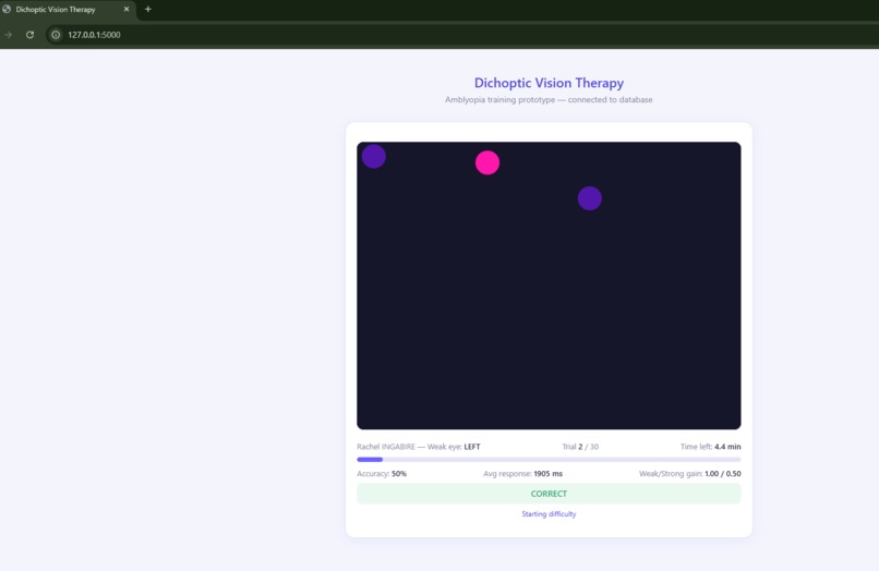FocusEye — Dichoptic Vision Therapy – screenshot 2