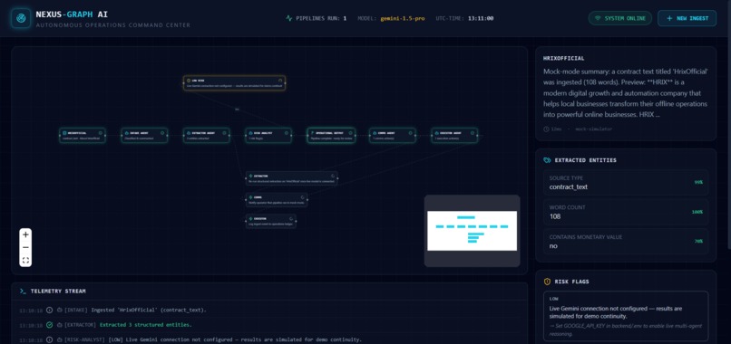 Nexus-Graph AI – screenshot 1