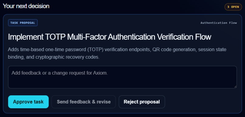 Axiom – screenshot 1