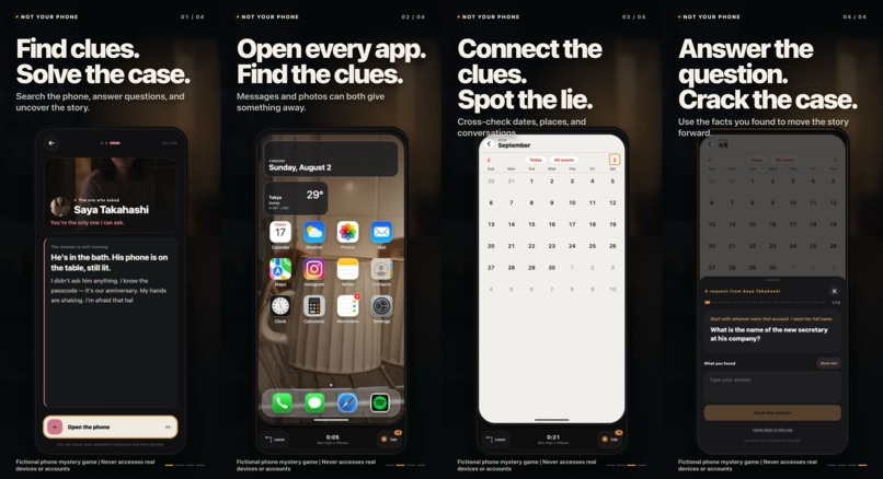 Not Your Phone: Mystery – screenshot 1