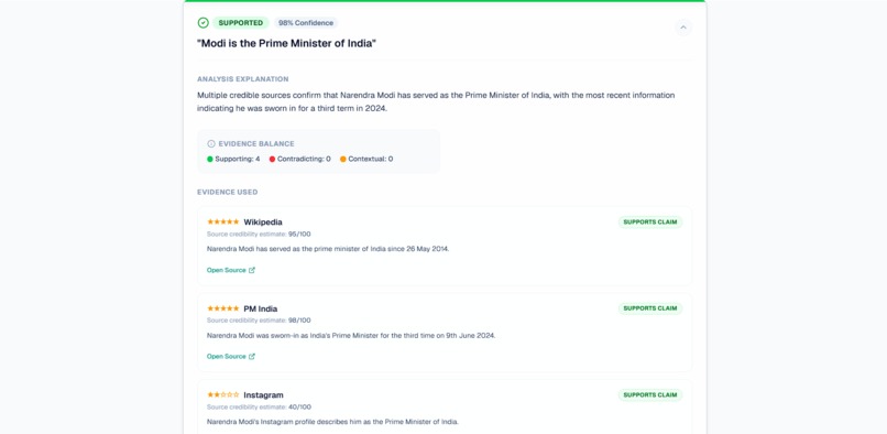 TruthLens – screenshot 4