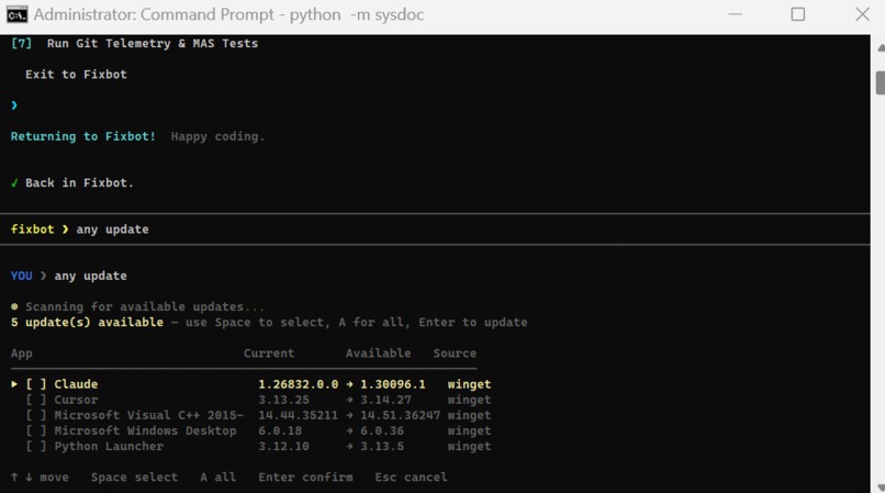 Fix Bot – screenshot 4