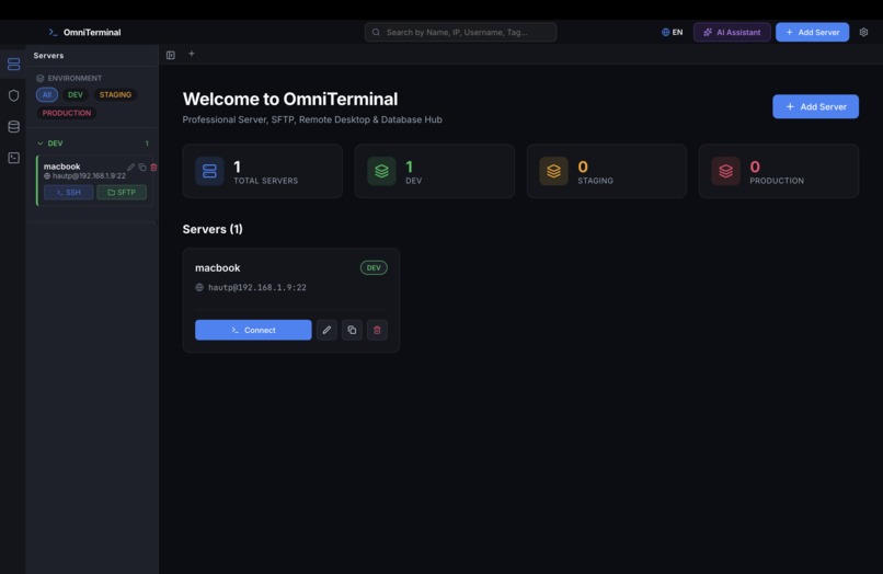 OmniTerminal – screenshot 1