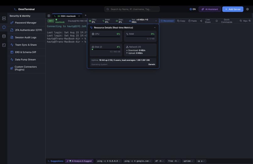 OmniTerminal – screenshot 2