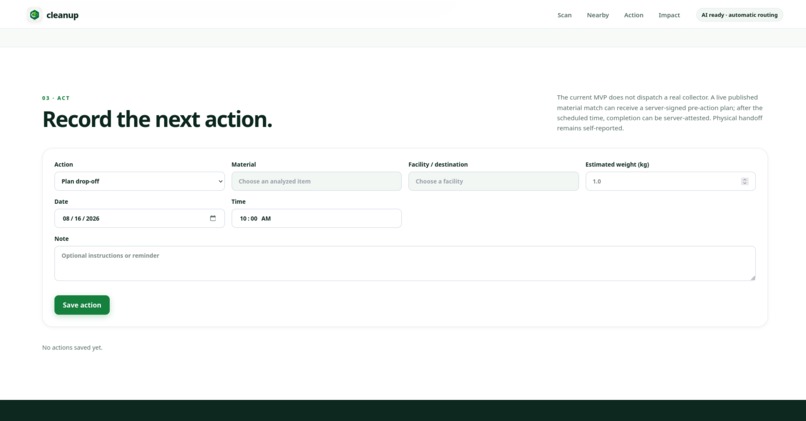 Cleanup – screenshot 1