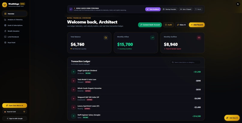 WealthSage AI – screenshot 4