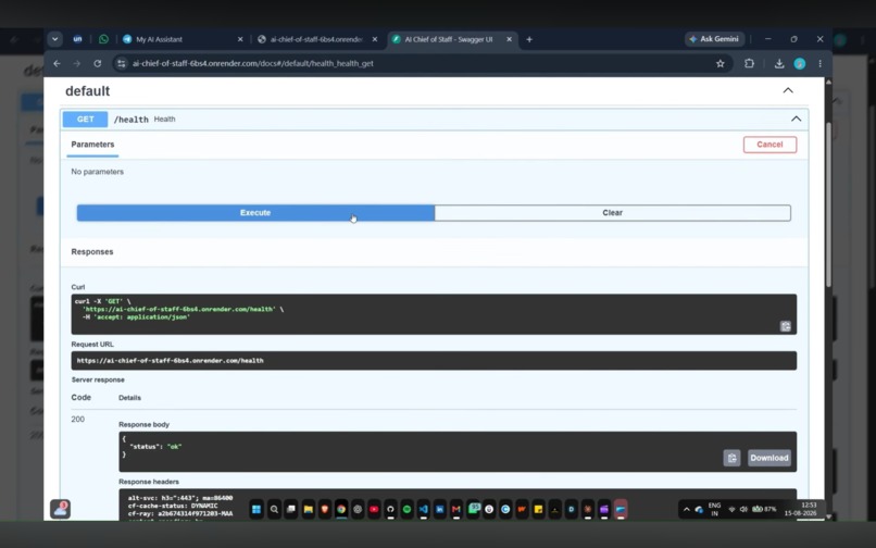 AI Chief of Staff – screenshot 2