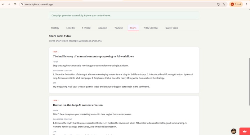 ContentPilot AI – screenshot 5
