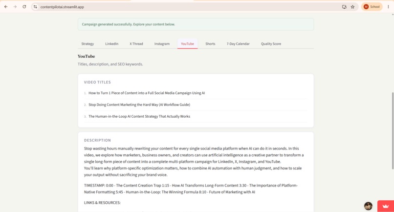 ContentPilot AI – screenshot 8