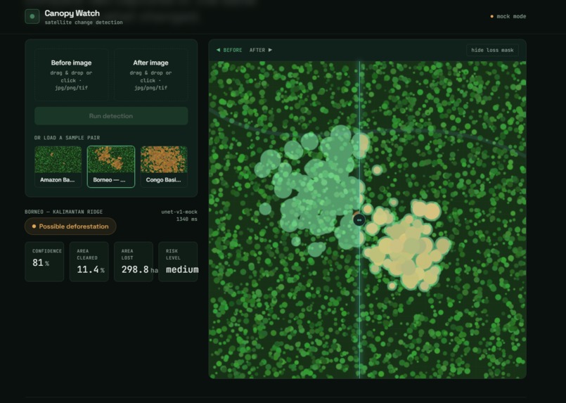 Canopy-Watch – screenshot 2