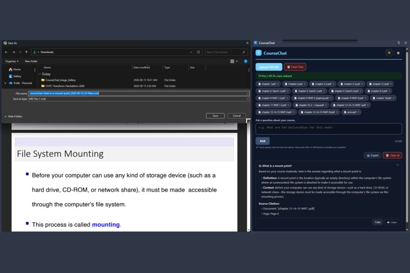 CourseChat – screenshot 9