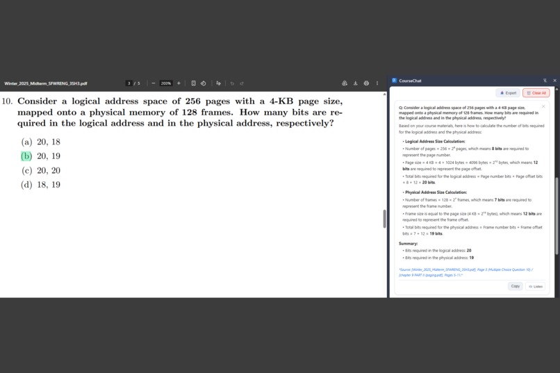 CourseChat – screenshot 7