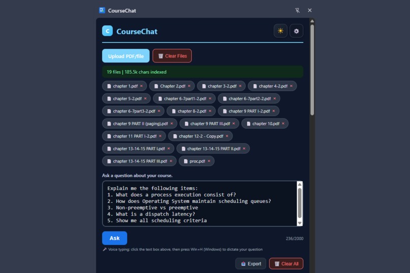 CourseChat – screenshot 11