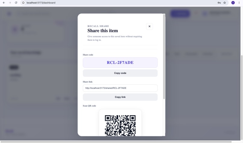 Recall — Your Personal Knowledge Rediscovery Assistant – screenshot 3