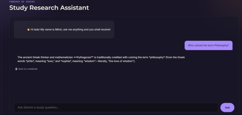 Mimir: Your Study Companion – screenshot 1