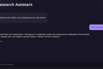 Mimir: Your Study Companion