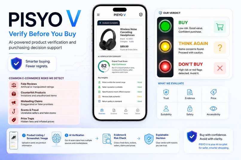 PISYO V — Verify Before You Buy – screenshot 1