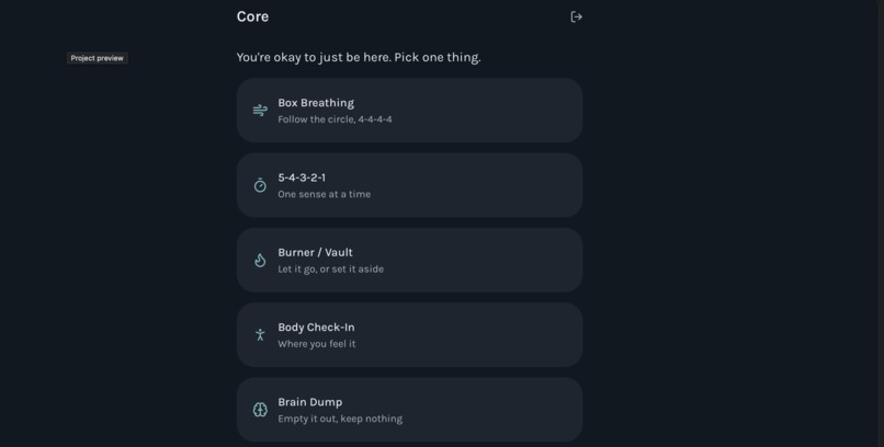 Core- Wellness App – screenshot 3