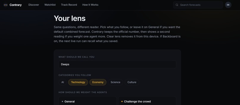 Contrary – screenshot 3