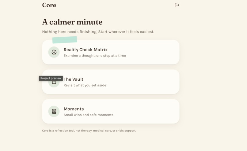 Core- Wellness App – screenshot 5