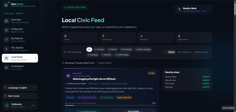 Civic Saathi  – screenshot 8