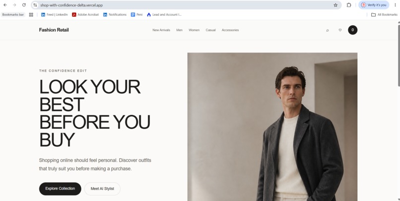Shop with Confidence – screenshot 2