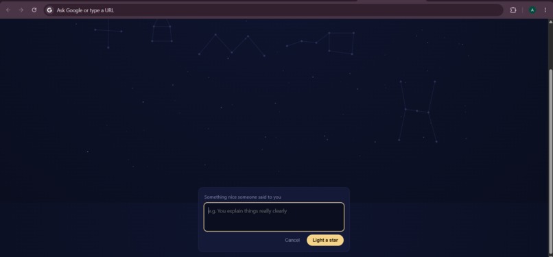 Compliment Constellation – screenshot 2