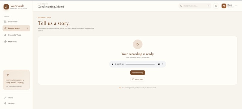 VoiceVault – screenshot 6