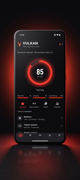 VulkanFit – screenshot 1
