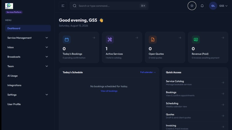 GSS CONNECT – screenshot 5