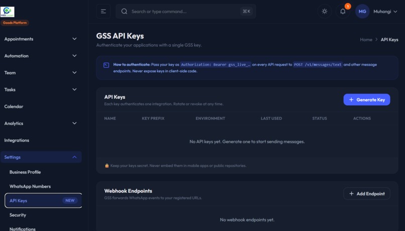 GSS CONNECT – screenshot 9