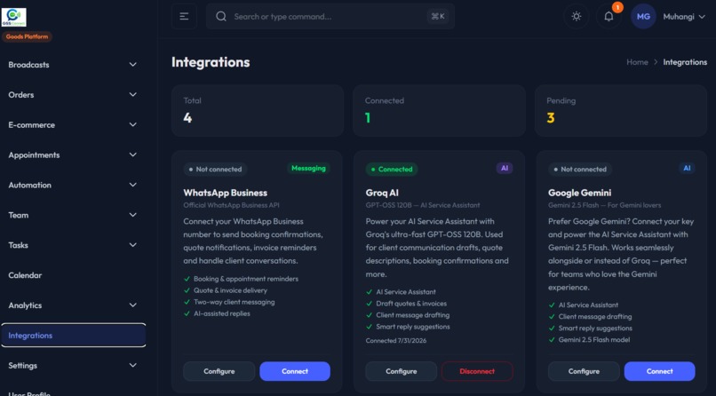 GSS CONNECT – screenshot 13
