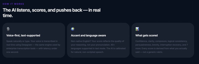 Rehearseai – screenshot 3