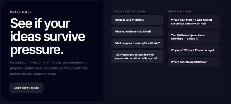 Rehearseai – screenshot 4