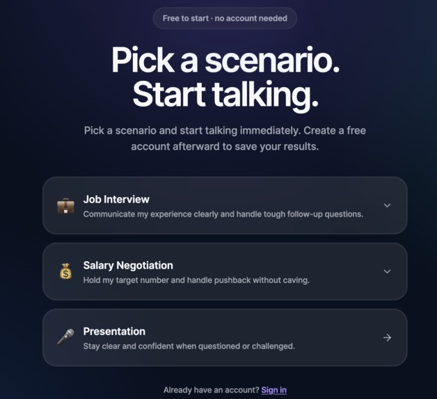 Rehearseai – screenshot 12