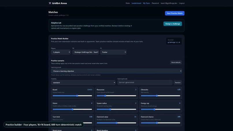 Grid Bot Arena – screenshot 2