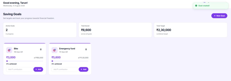 Spendwise – screenshot 5