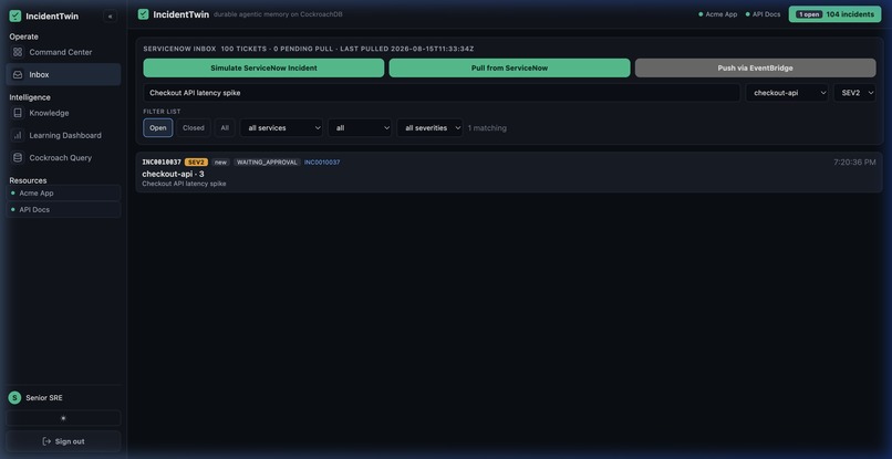 IncidentTwin – screenshot 1