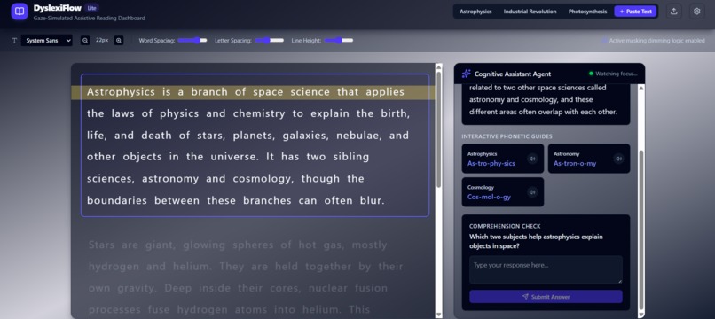 dyslexiflow – screenshot 2