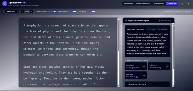 dyslexiflow – screenshot 3