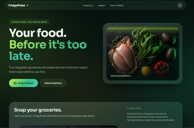 FridgePulse – screenshot 1
