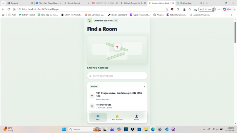 Eco-Kiosk – screenshot 1