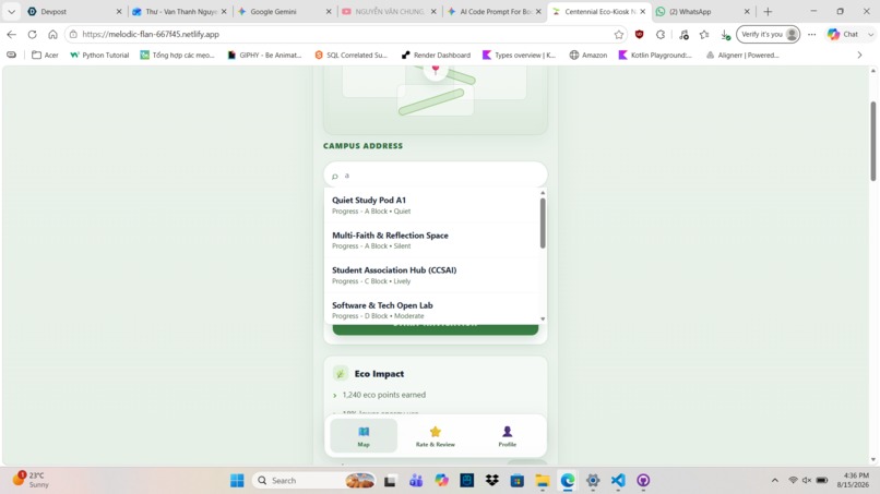 Eco-Kiosk – screenshot 3